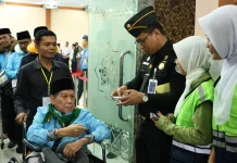 Imigrasi Sumut Sukses Kawal Kloter Pertama Embarkasi Medan Haji 1447 Hijriah