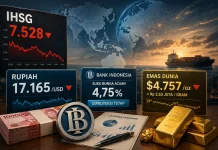 BI Diproyeksi Tahan Suku Bunga, IHSG dan Rupiah Melemah