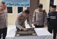 Kapolres Tanjungbalai Resmikan Rumah Dinas Polsek Teluk Nibung