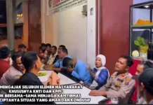 Silaturahmi dengan Nelayan, Kapolres Pelabuhan Belawan Komitmen Jaga Kamtibmas