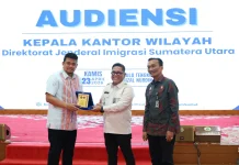 Wujudkan Pariwisata Investasi berkualitas, Imigrasi Sumut Kunjungi Gubsu