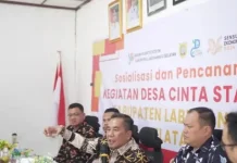 Wabup Labusel Launching Desa Cantik, Dorong Desa Berbasis Data dan Modern