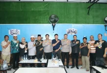 Kapolres Pelabuhan Belawan Silaturahmi dengan Tokoh Masyarakat dan Pemuda