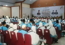 Jemaah Haji Kloter 4 Embarkasi Medan Dilepas ke Tanah Suci