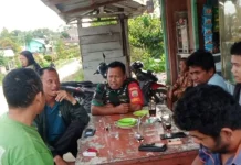 Babinsa Koramil 03/Parongil Sosialisasikan Rekrutmen TNI AD 2026