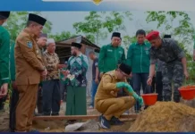 Bupati Labusel: Peletakan Batu Pertama SMP IT Boarding School Al Washliyah