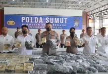 Polisi Gagalkan Penyelundupan Sabu 53 Kilogram Jaringan Malaysia