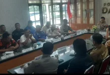 Rakor Lintas Sektoral Sispamkota Dairi, TNI-Polri Perkuat Pengamanan May Day
