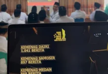 Kemenag Dairi Raih Juara I Berita Terproduktif Tahun 2025