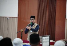 Sambut Kloter 09, Kakanwil Tekankan Disiplin dan Jaga Kesehatan Jemaah Haji