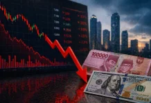 IHSG Terpuruk, Rupiah Melemah