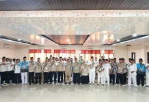 Kakanwil Kemenhaj Sumut Mantapkan Petugas Kloter 09 Embarkasi Haji Medan