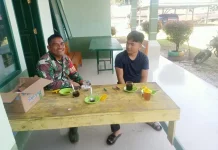 Babinsa Jadikan Momen Silaturahmi Sarana Deteksi Dini