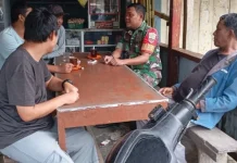 Babinsa Koramil 03/Parongil Perkuat Sinergi dengan Tokoh Masyarakat