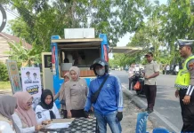 Sat Lantas Polres Tanjungbalai Gelar Operasi Kepatuhan PKB