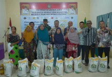 Pemkab Asahan Salurkan Bantuan Pangan Warga Bandar Pulau