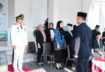 Wabup Sergai Pimpin Upacara Hari Otda ke-30