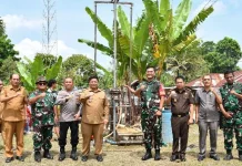 Bupati Samosir Mulai Pembangunan 30 Sumur Bor Bantuan KSAD
