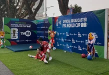Meriah di CFD, Bola Gembira TVRI Sumatera Utara Promosikan Siaran Piala Dunia