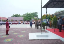 Bupati Asahan Pimpin Upacara Peringatan Hardiknas