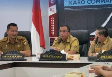 Pemkab Karo Melakukan Rapat Koordinasi Strategis dengan Pemprov Sumut