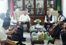 Perkuat Mitigasi, Pj Sekdaprov Sumut Ajak FPRB Petakan Potensi Bencana