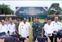 Pangdam  I/BB menghadiri Upacara Pembukaan Bakti TNI AD untuk Rakyat Tahun 2026.