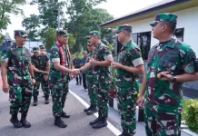 Pangdam I/BB Kunker ke Korem 022/PT
