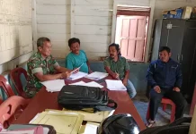 Babinsa Koramil 04/Tigalingga Perkuat Sinergi dengan Pemerintah Desa