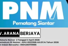 PNM Siantar-CV Arana Sinergi Dorong Pertumbuhan Ekonomi Daerah di Sumut