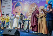 Perayaan Waisak 2570 BE, Rico Tegaskan Komitmen Kehidupan Harmonis di Medan
