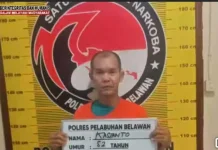 Sat Narkoba Polres Pelabuhan Belawan Grebek 2 Lokasi Narkoba, 3 Pelaku Ditangkap