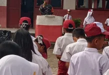 Babinsa Tanamkan Semangat Bela Negara kepada Siswa