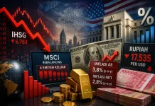 Kabar dari MSCI Picu Pelemahan IHSG, Rupiah Kembali Melemah di Atas Rp17.500