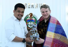 Bobby Nasution Promosikan Sumut ke Dubes Australia