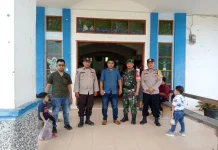 TNI-Polri Pastikan Ibadah Kenaikan Yesus Kristus Berjalan Lancar di Gereja HKBP Pa