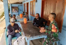Babinsa Koramil 06/Kerajaan Ajak Warga Cerdas Bermedia Sosial