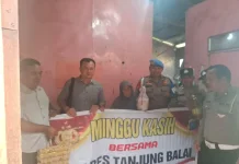 Polres Tanjungbalai Berbagi Sembako dan Serap Aspirasi