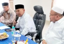 Bupati Simalungun Bahas Pengelolaan Masjid Agung Al-Munawwaroh