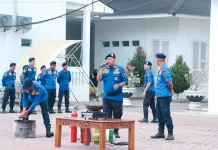 Satpol PP Sergai Gelar Simulasi Penanganan Darurat