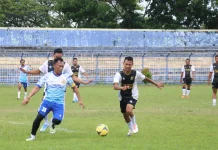 Polres Tanjungbalai Kalahkan Polres Asahan Turnamen Sepak Bola Polda Sumut