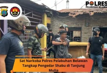 Sat Narkoba Polres Pelabuhan Belawan Tangkap Pengedar Narkoba di Tanjung Mulia