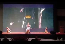 Tarian Asmaradana Buka Pemutaran Film Legenda Putri Gunung Ledang di Medan