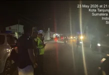 Sat Lantas Polres Tanjungbalai Cegah Kejahatan Jalanan