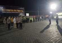 Antisipasi Geng Motor, Polres Tanjungbalai Patroli Skala Besar