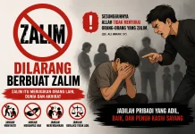 Larangan Berbuat Zalim