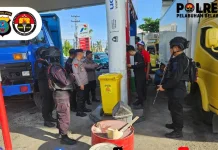 Antisipasi Blackout, Polres Pelabuhan Belawan Monitoring SPBU dan Kantor PLN