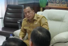Bupati Karo Terima Audiensi Calon Paskibraka Tingkat Nasional