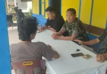 Babinsa 03/Parongil Dengarkan Keluhan Masyarakat soal Knalpot Brong
