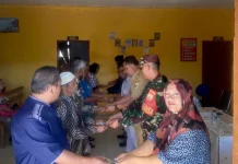 Babinsa Pastikan Bantuan BLT DD  Tepat Sasaran